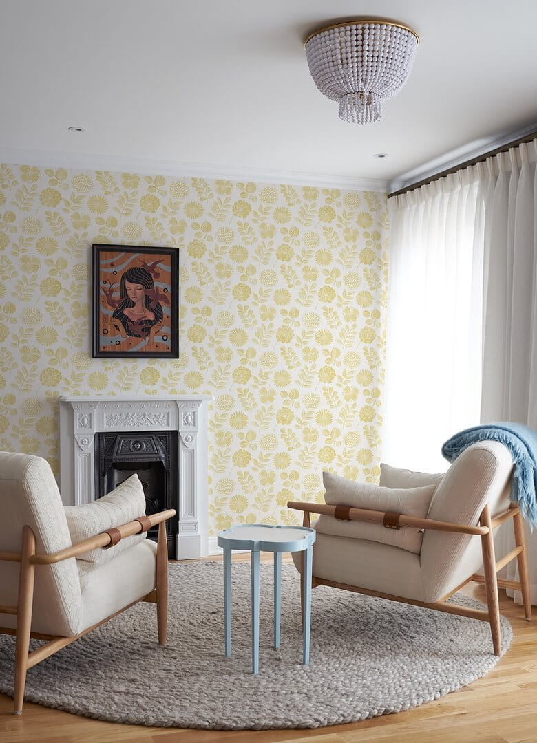 Tapeta kwiaty i liście Fine Decor FD26530 Hannah