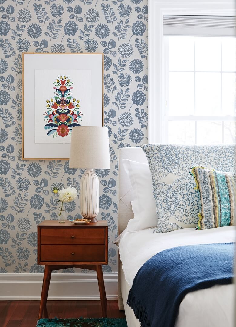 Tapeta kwiaty i liście Fine Decor FD26532 Hannah