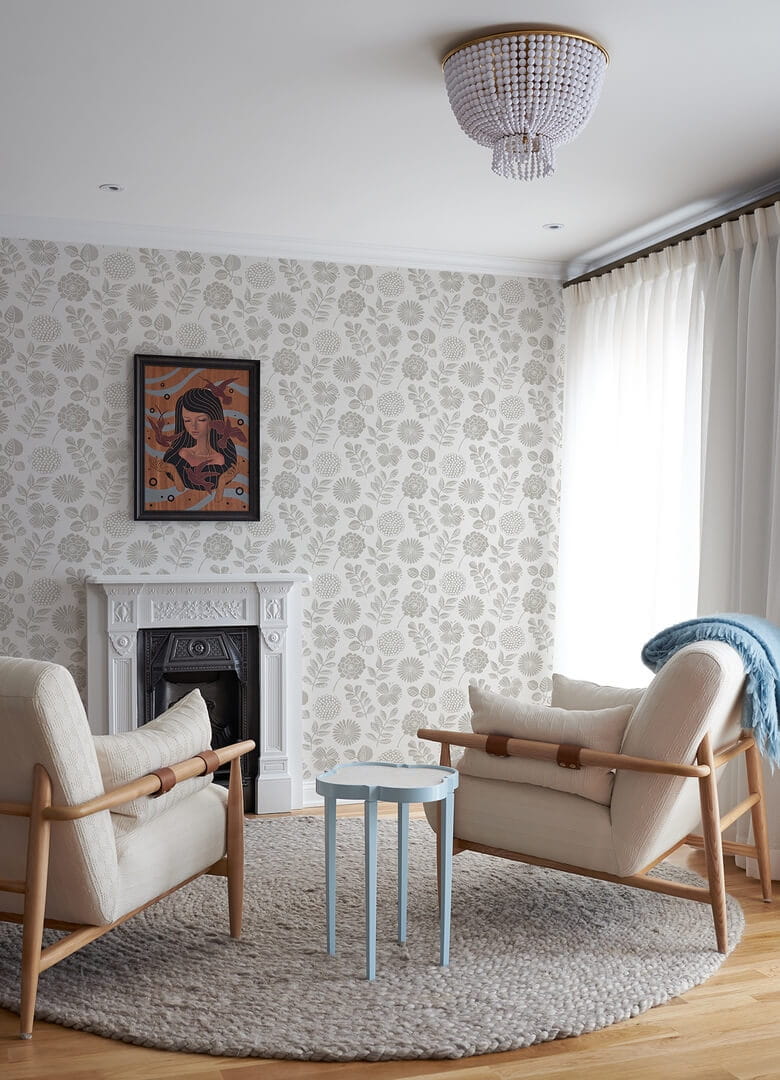 Tapeta kwiaty i liście Fine Decor FD26533 Hannah