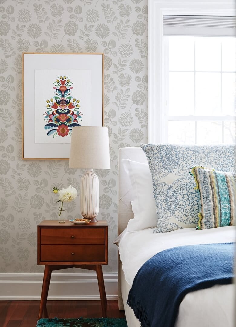 Tapeta kwiaty i liście Fine Decor FD26533 Hannah