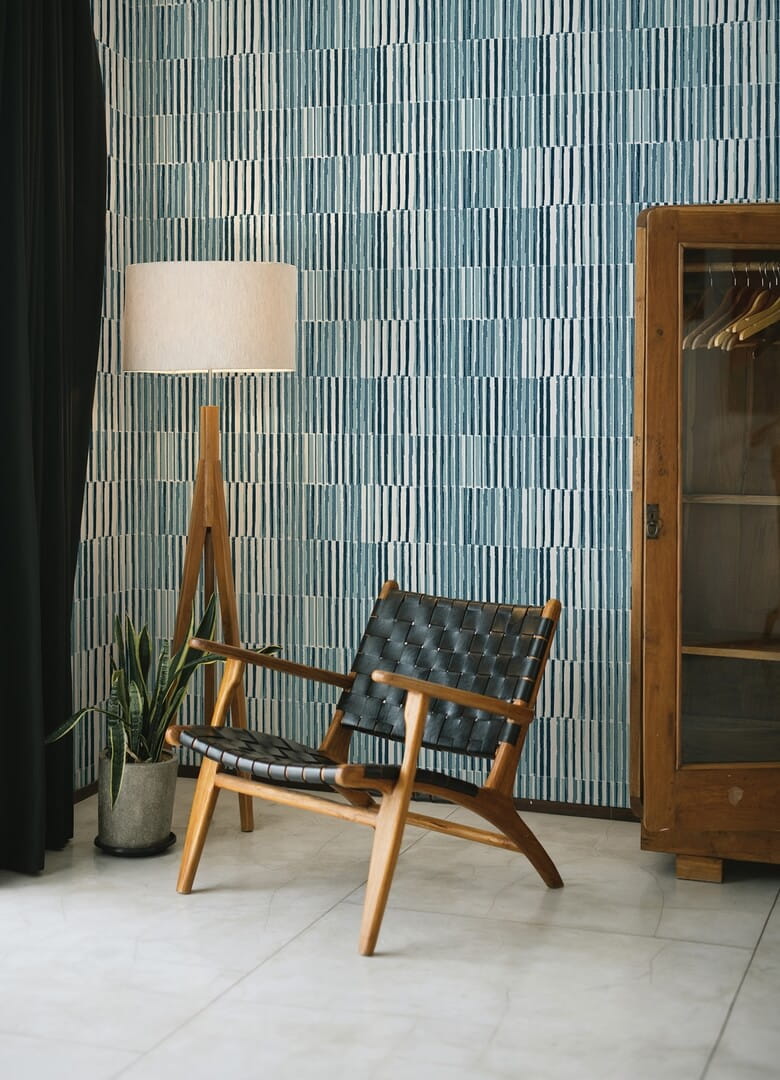 Tapeta abstrakcyjne paski Fine Decor FD26414 Seychelles