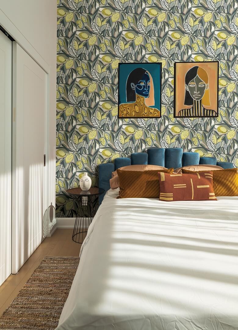 Tapeta cytryny Fine Decor FD26418 Seychelles