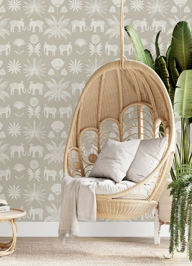 Tapeta egzotyczna słonie Fine Decor FD26433 Seychelles