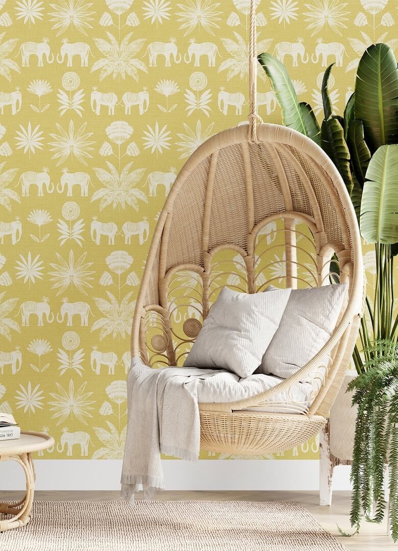 Tapeta egzotyczna słonie Fine Decor FD26434 Seychelles