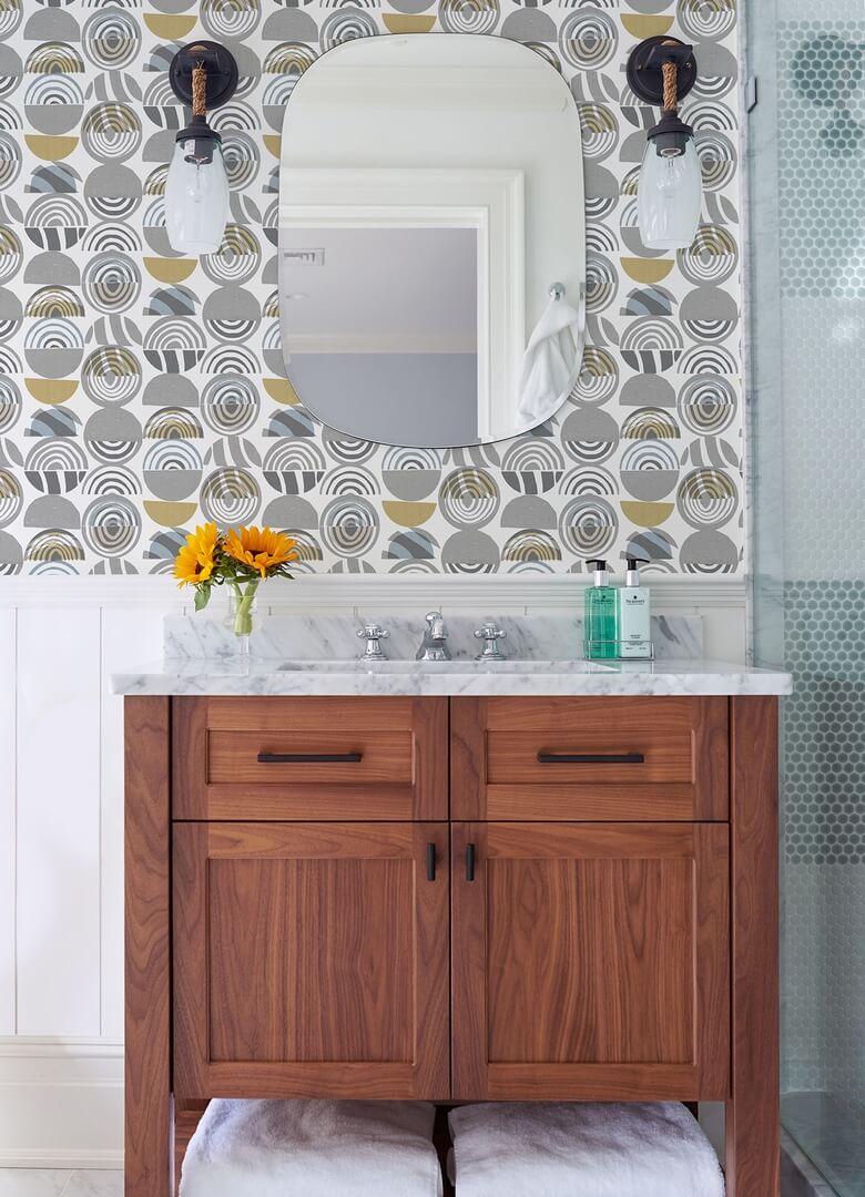 Tapeta koła i półkola Fine Decor FD26443 Seychelles