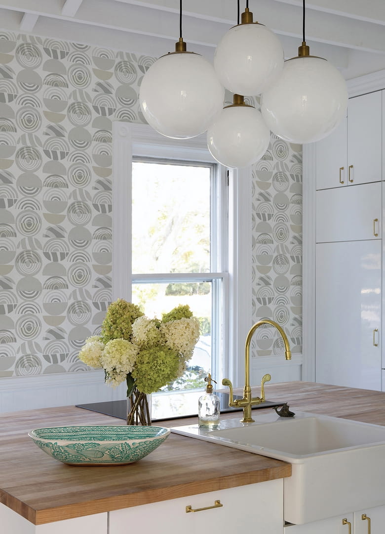 Tapeta koła i półkola Fine Decor FD26444 Seychelles