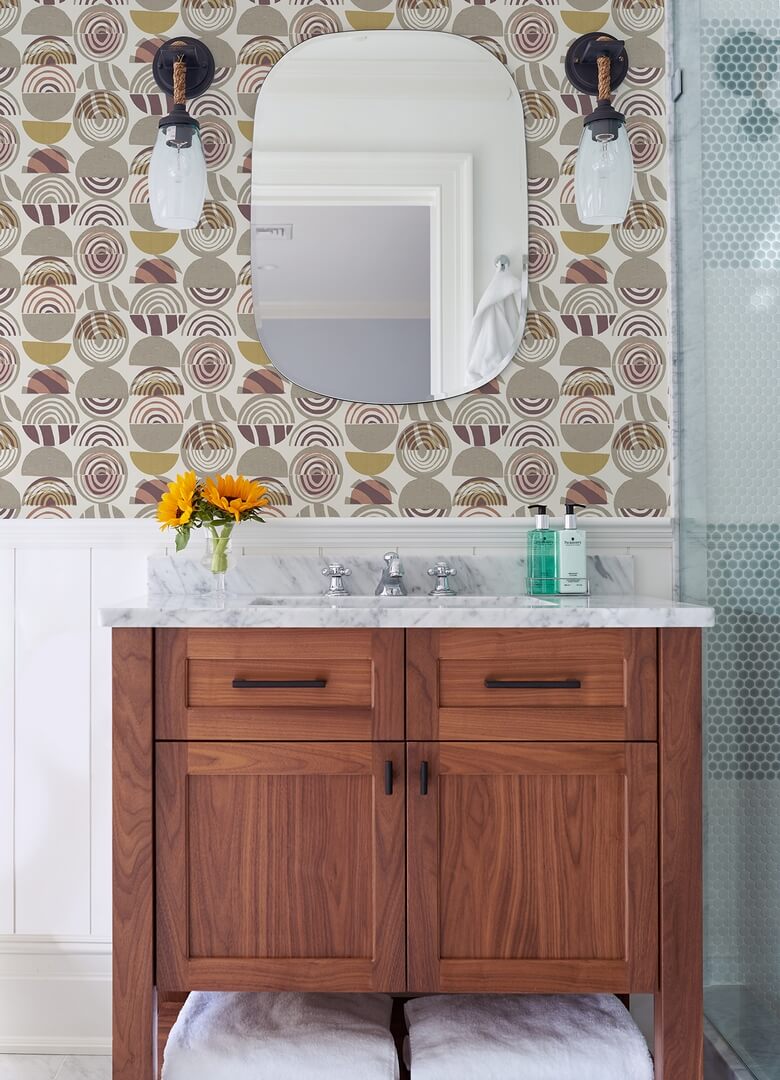 Tapeta koła i półkola Fine Decor FD26445 Seychelles