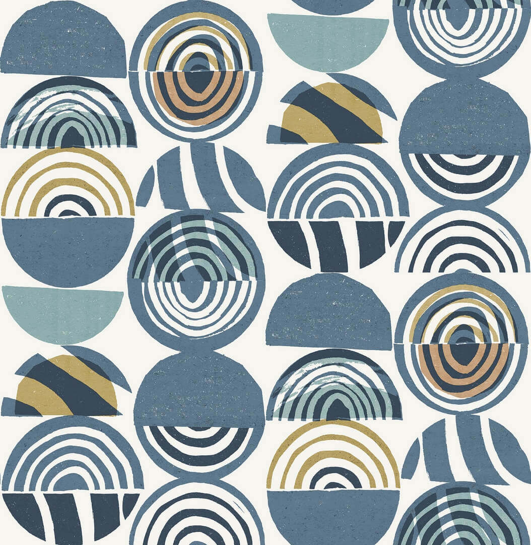Tapeta koła i półkola Fine Decor FD26446 Seychelles