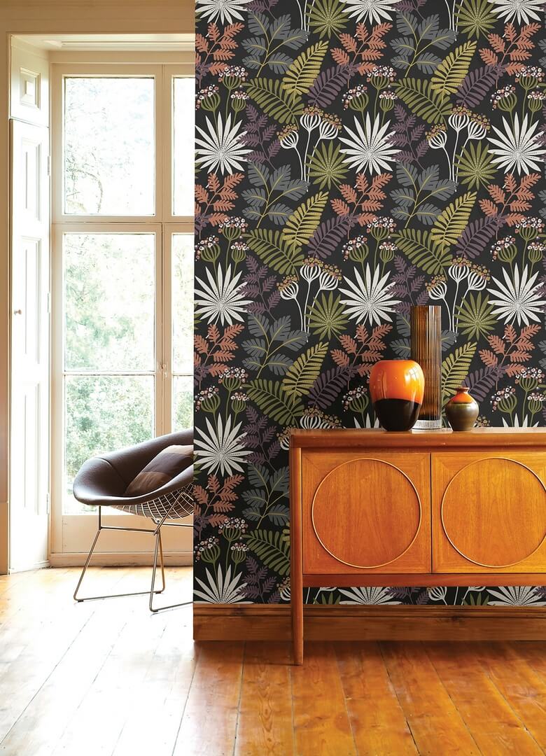 Tapeta tropikalna roślinność Fine Decor FD26447 Seychelles