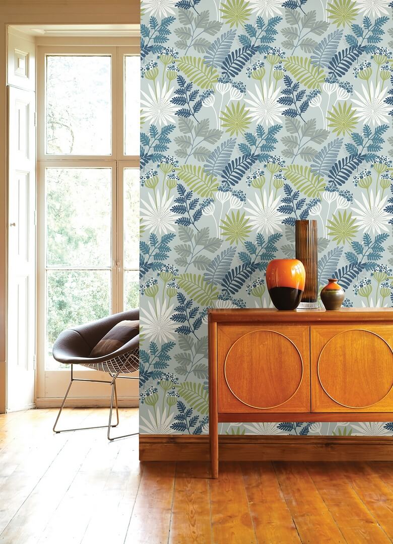 Tapeta tropikalna roślinność Fine Decor FD26450 Seychelles