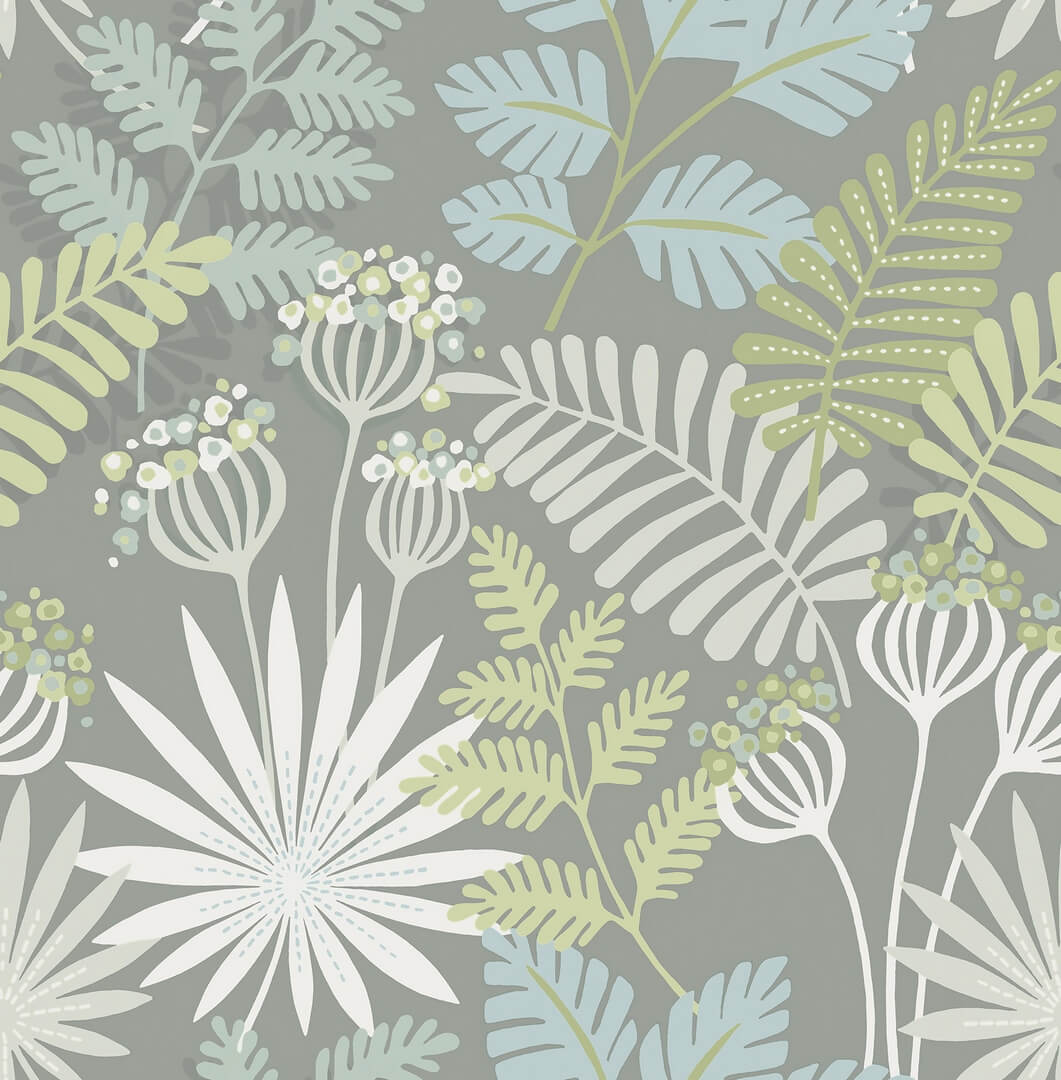 Tapeta tropikalna roślinność Fine Decor FD26451 Seychelles