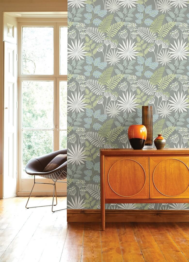 Tapeta tropikalna roślinność Fine Decor FD26451 Seychelles