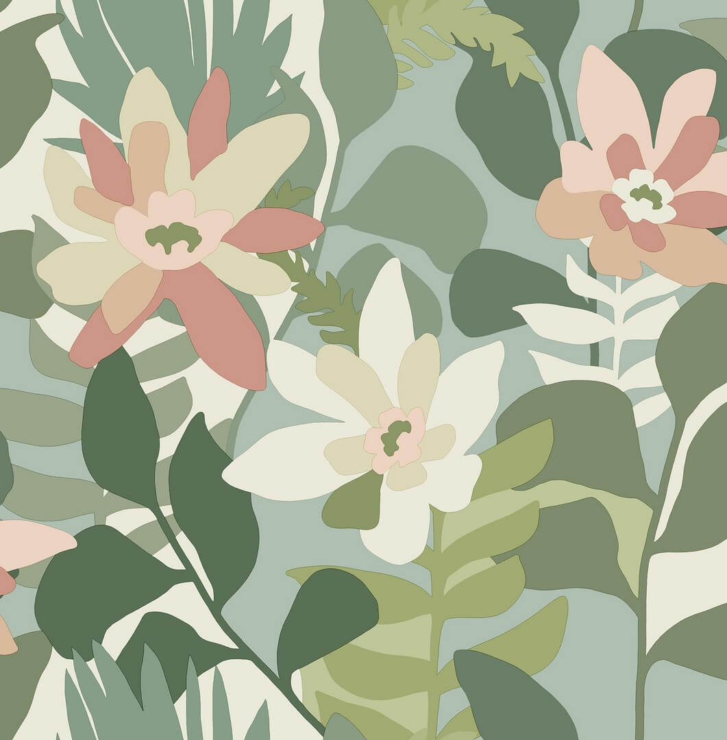 Tapeta kwiaty retro Fine Decor FD26452 Seychelles