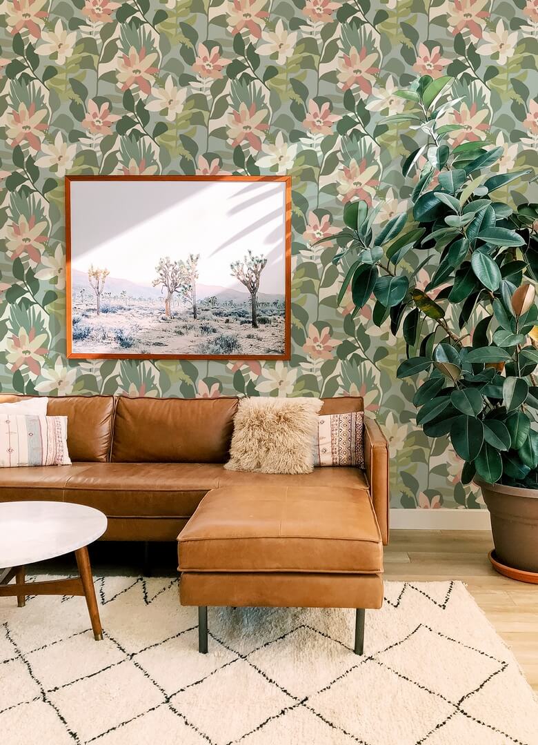 Tapeta kwiaty retro Fine Decor FD26452 Seychelles