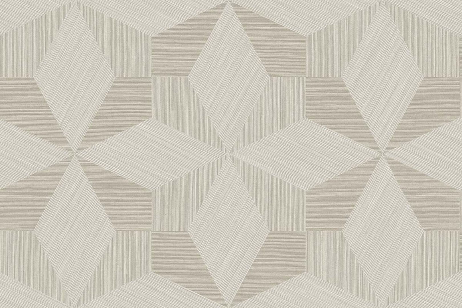 Tapeta obiektowa geometryczna z efektem 3D Seabrook CP90505 A Lot More Textures