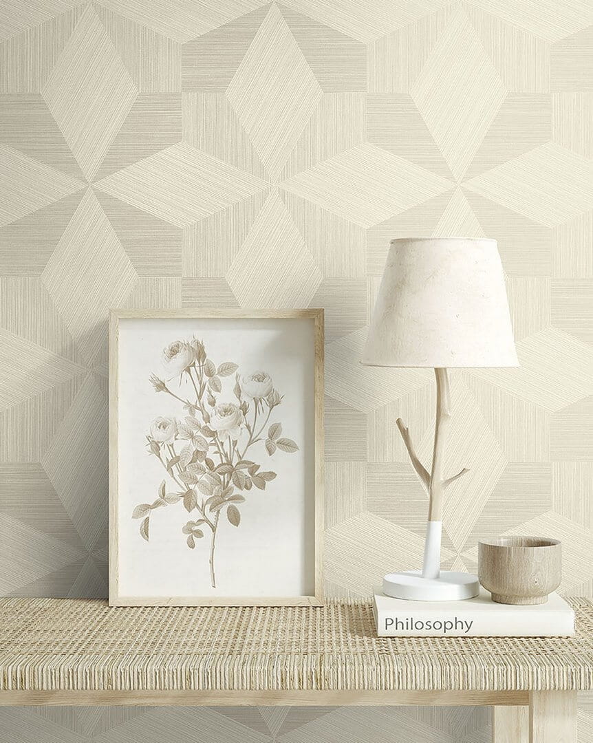 Tapeta obiektowa geometryczna z efektem 3D Seabrook CP90510 A Lot More Textures