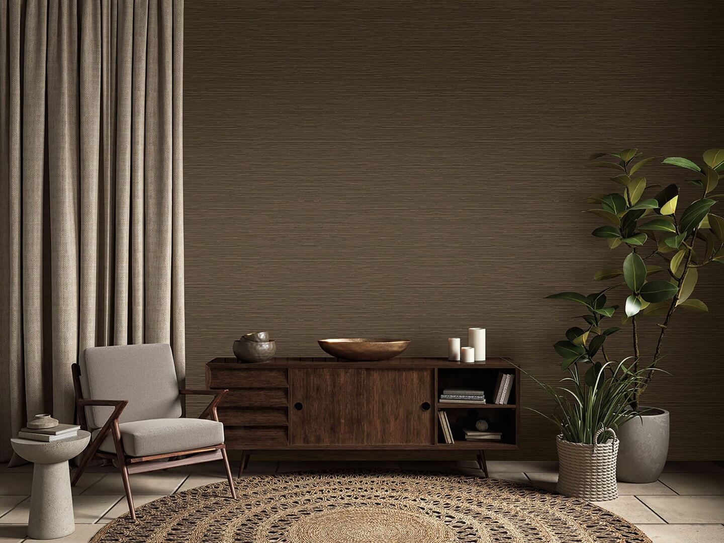 Tapeta obiektowa imitująca naturalne płótno Seabrook CP91205 A Lot More Textures