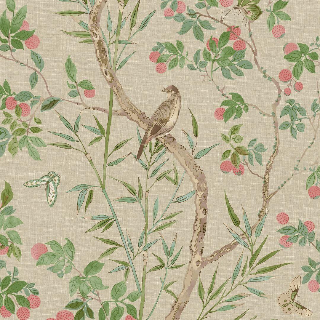 Tapeta botaniczna Thibaut T42009 Claire Sojourn
