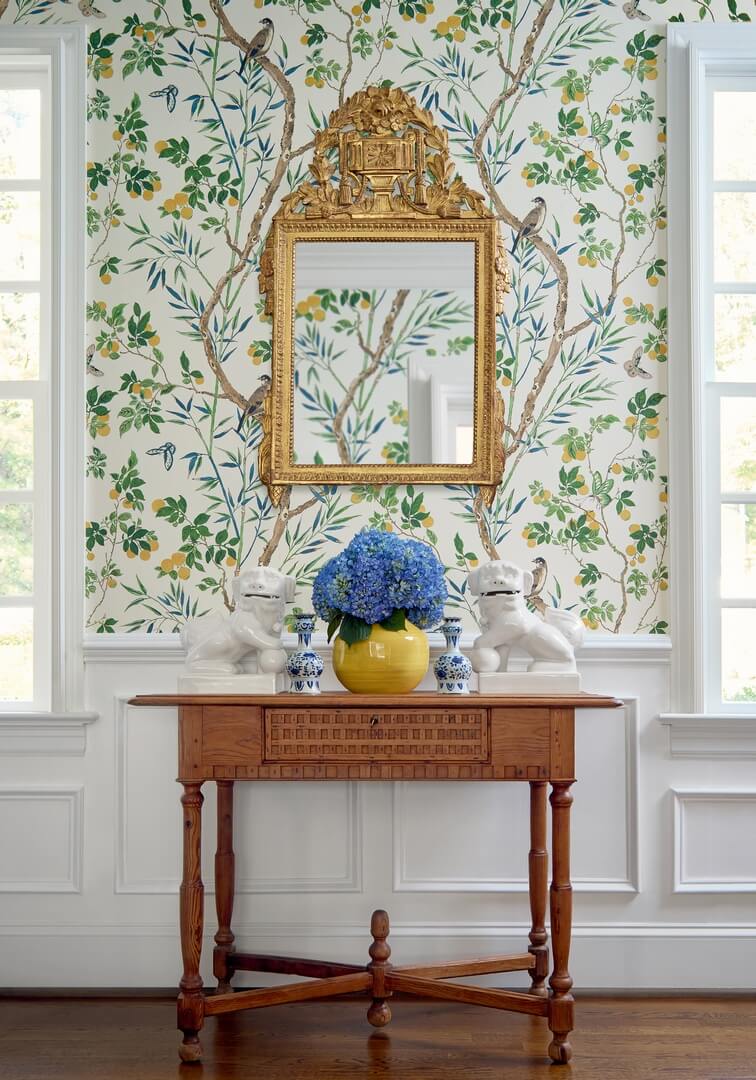 Tapeta botaniczna Thibaut T42011 Claire Sojourn