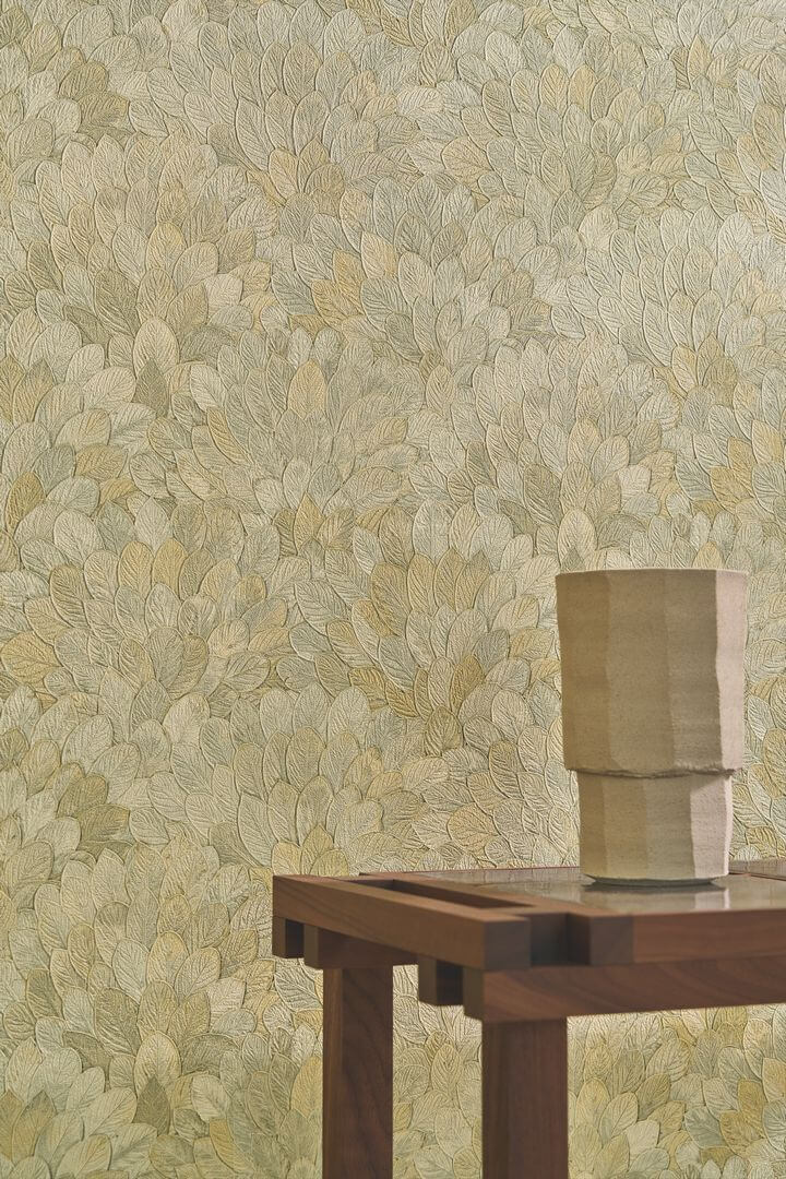 Tapeta egzotyczne liście Casamance 76841324 Feijoa Modernismo