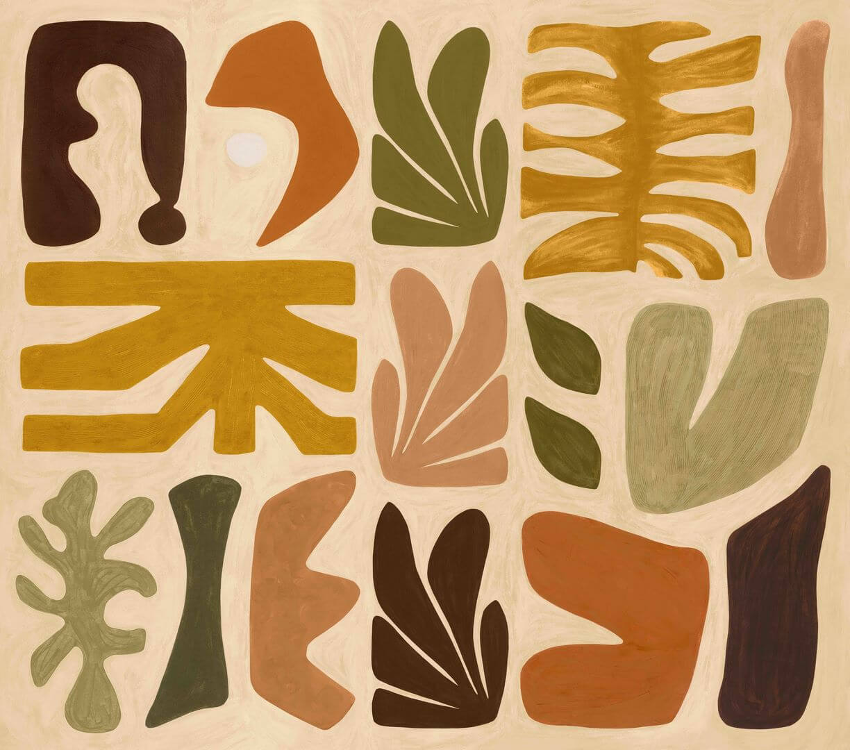 Mural geometryczny Casamance 76863466 Jorge Modernismo