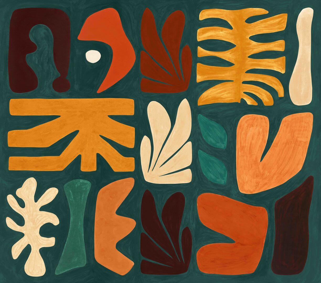 Mural geometryczny Casamance 76863568 Jorge Modernismo