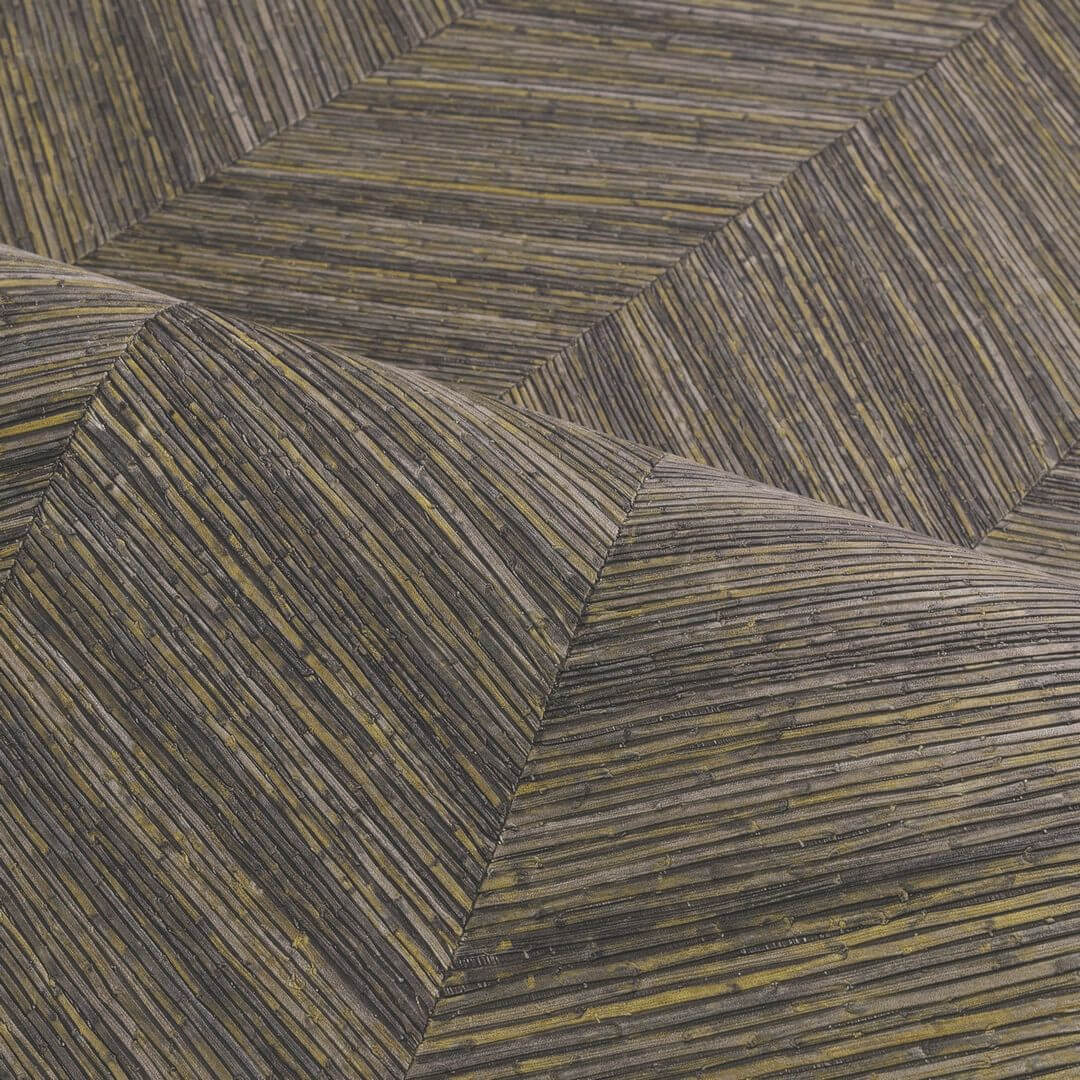 Tapeta jodełka Casamance 75371120 Ocotea Nature Sur Mesure