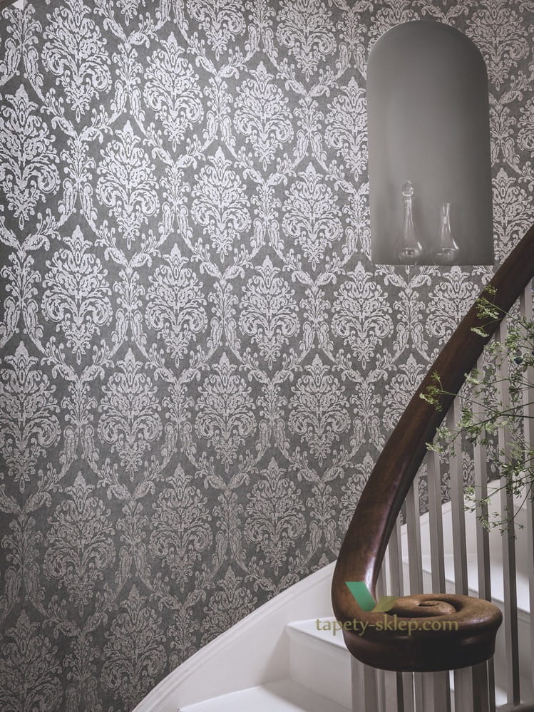Tapeta ornament Sanderson 216287 Waterperry Riverside Damask