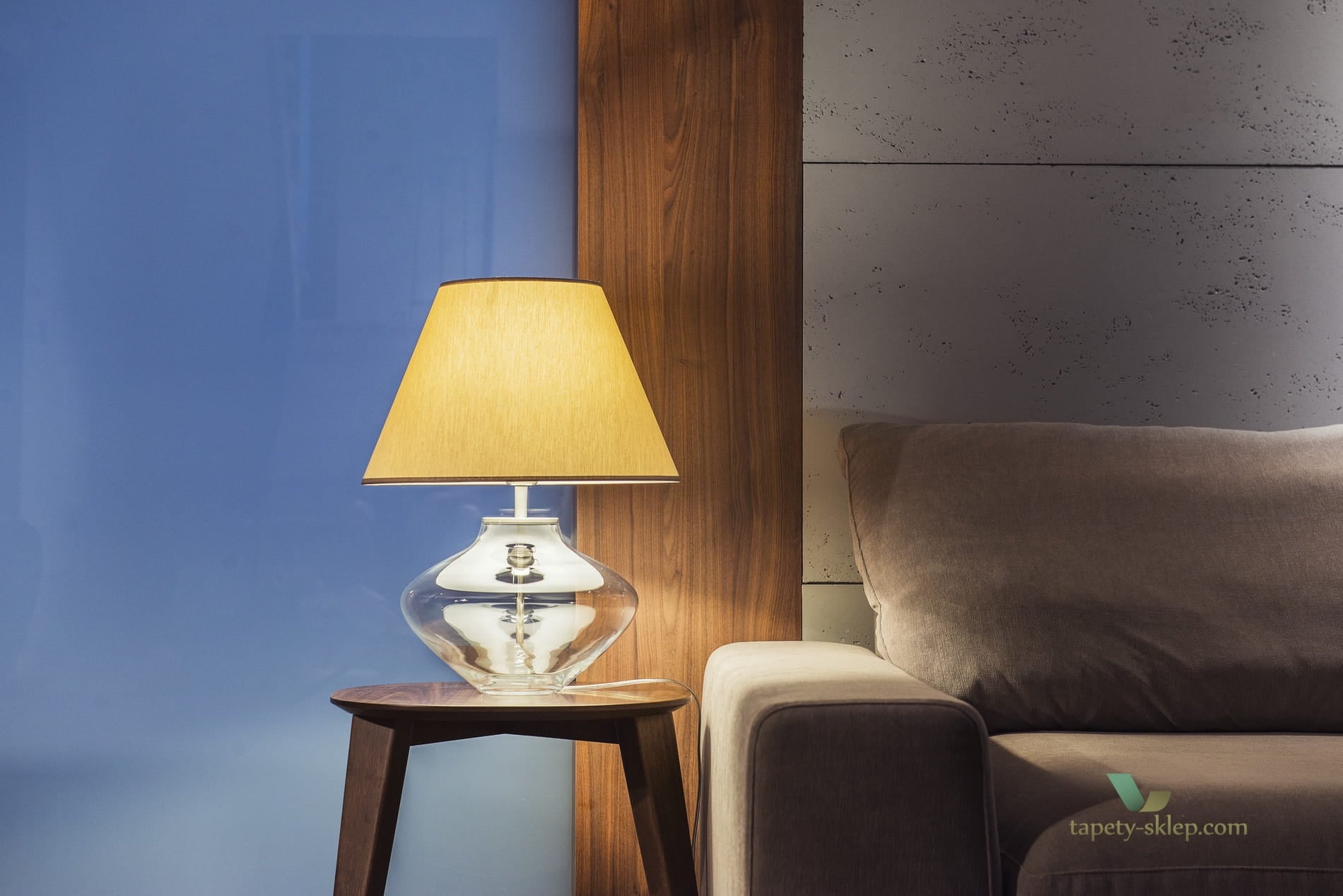 Lampa stołowa Bali Transparent Famlight