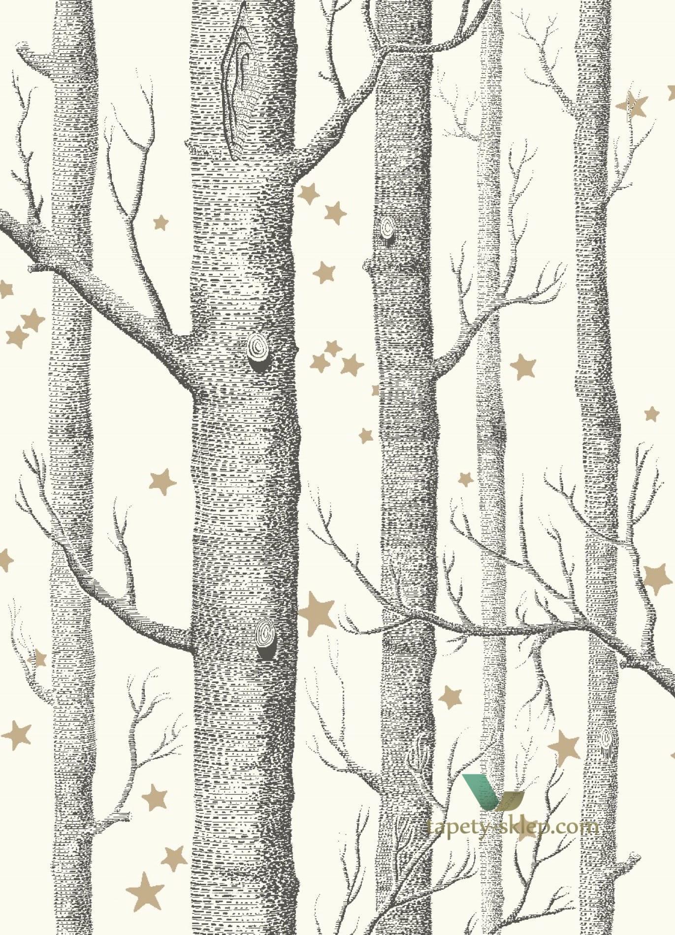 Tapeta Drzewa i Gwiazdki 103/11050 Cole & Son Woods & Stars