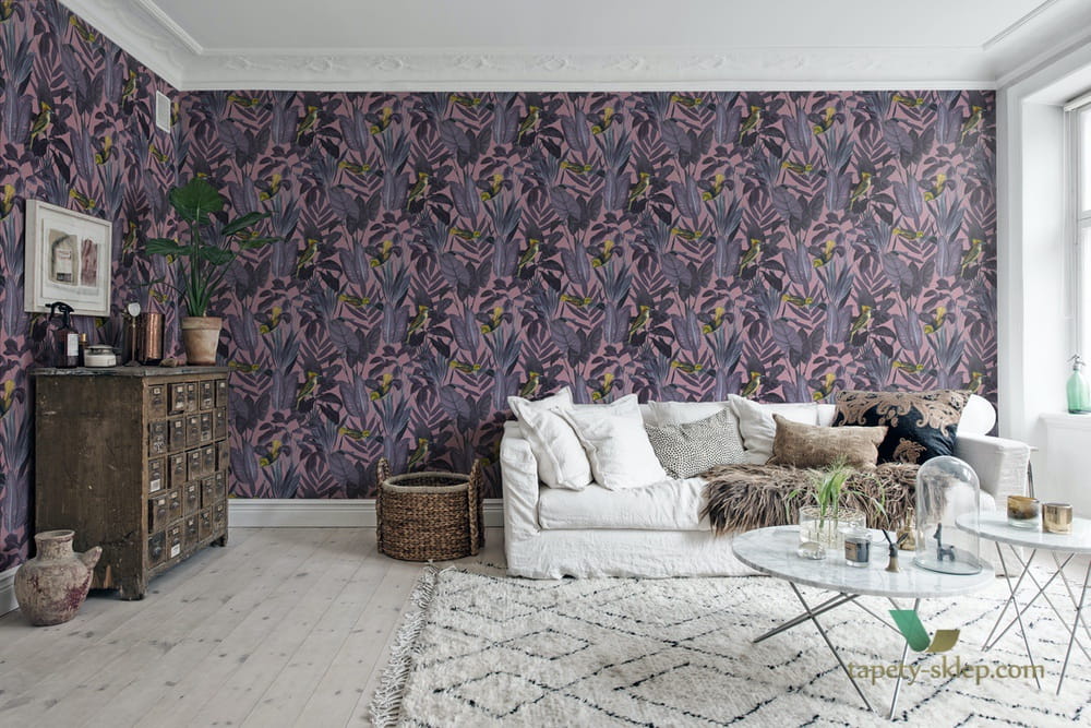 Fototapeta Rebel Walls R15732 Yellow Bird Dusk