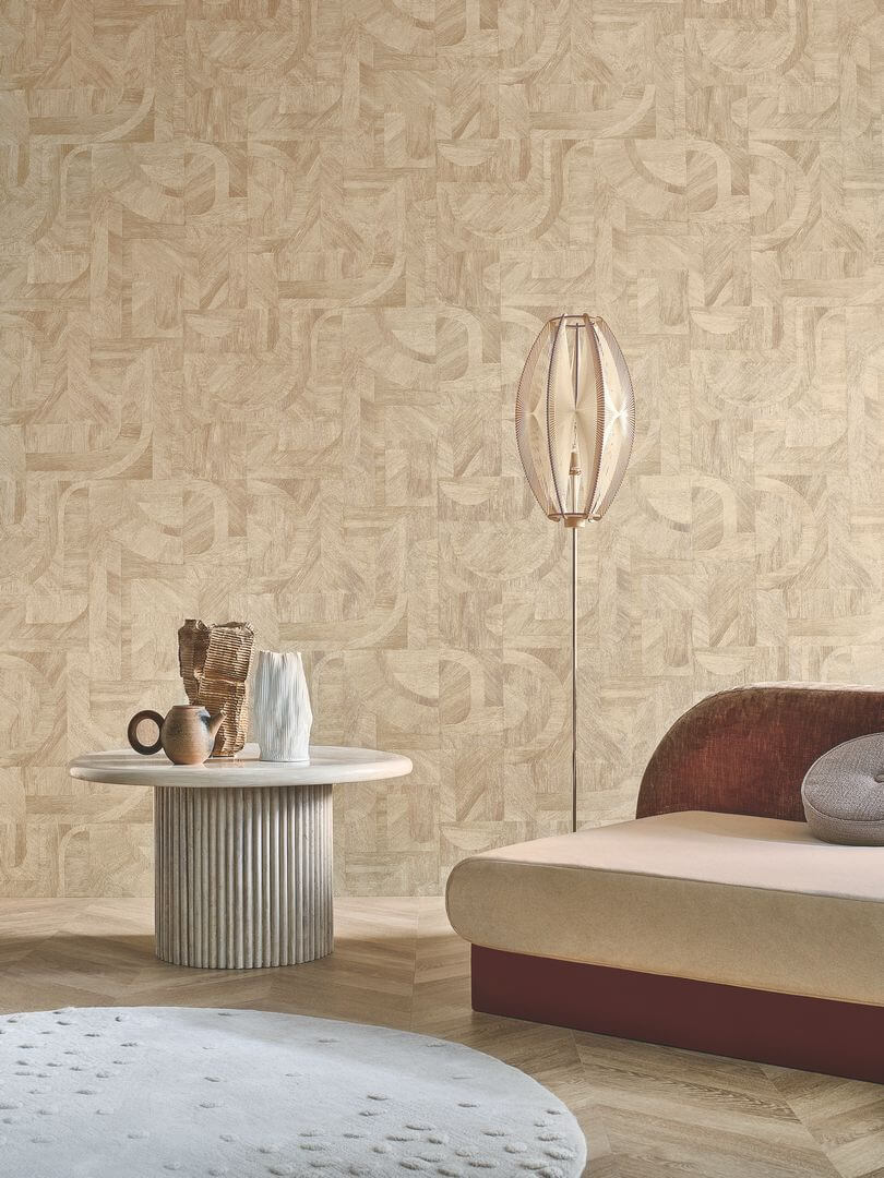 Tapeta mozaika Casamance 76870304 Intarsia Nature Sur Mesure