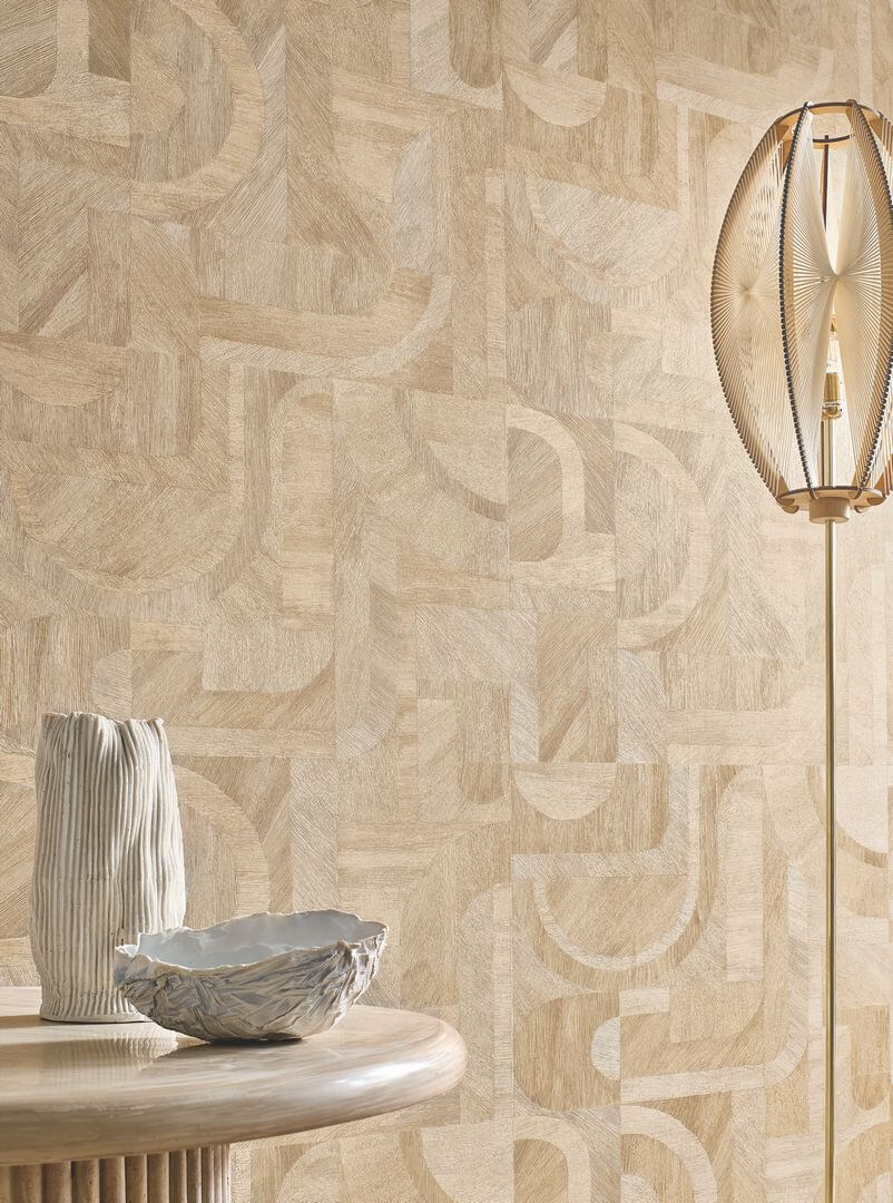Tapeta mozaika Casamance 76870406 Intarsia Nature Sur Mesure