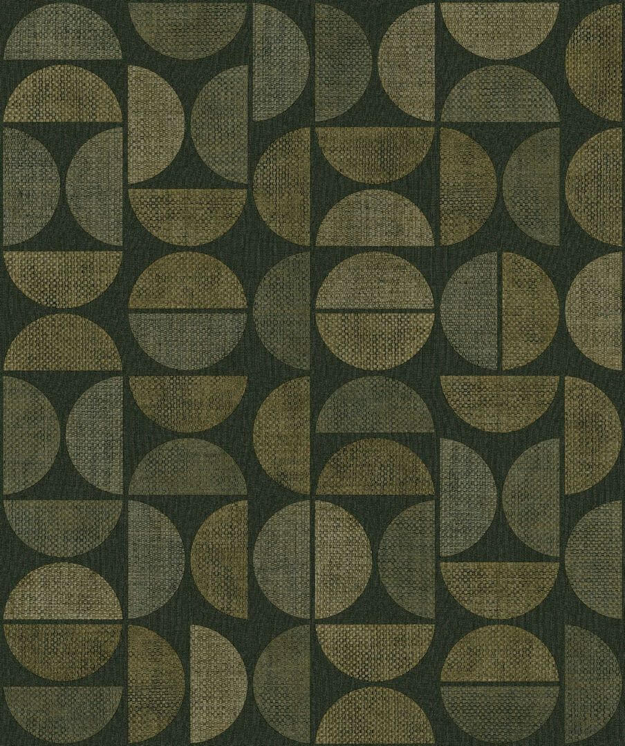 Tapeta koła i półkola Casamance 76881324 Dualis Nature Sur Mesure