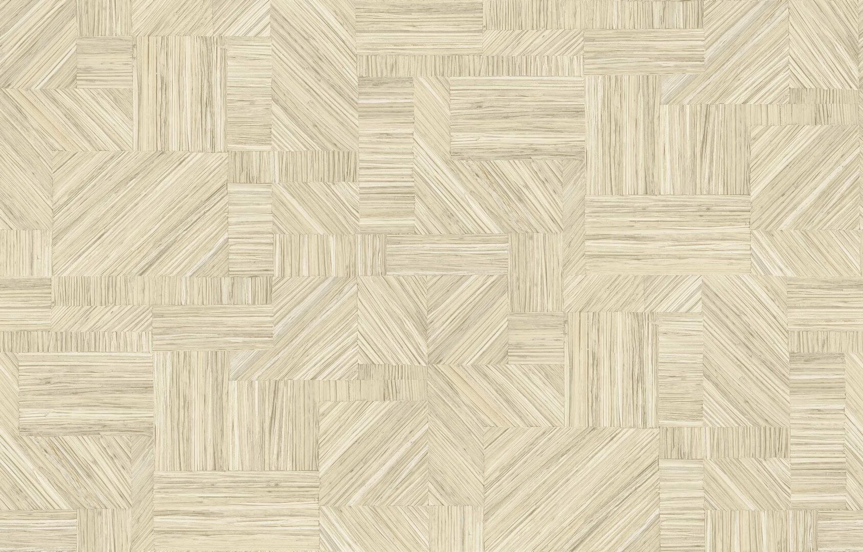 Tapeta geometryczna Casamance 76891528 Imbrication Nature Sur Mesure - 100 cm szer.