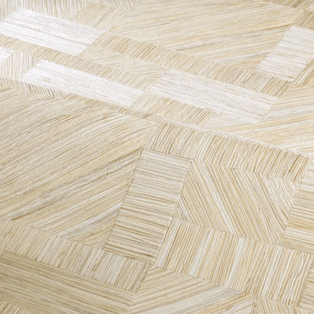 Tapeta geometryczna Casamance 76891528 Imbrication Nature Sur Mesure - 100 cm szer.