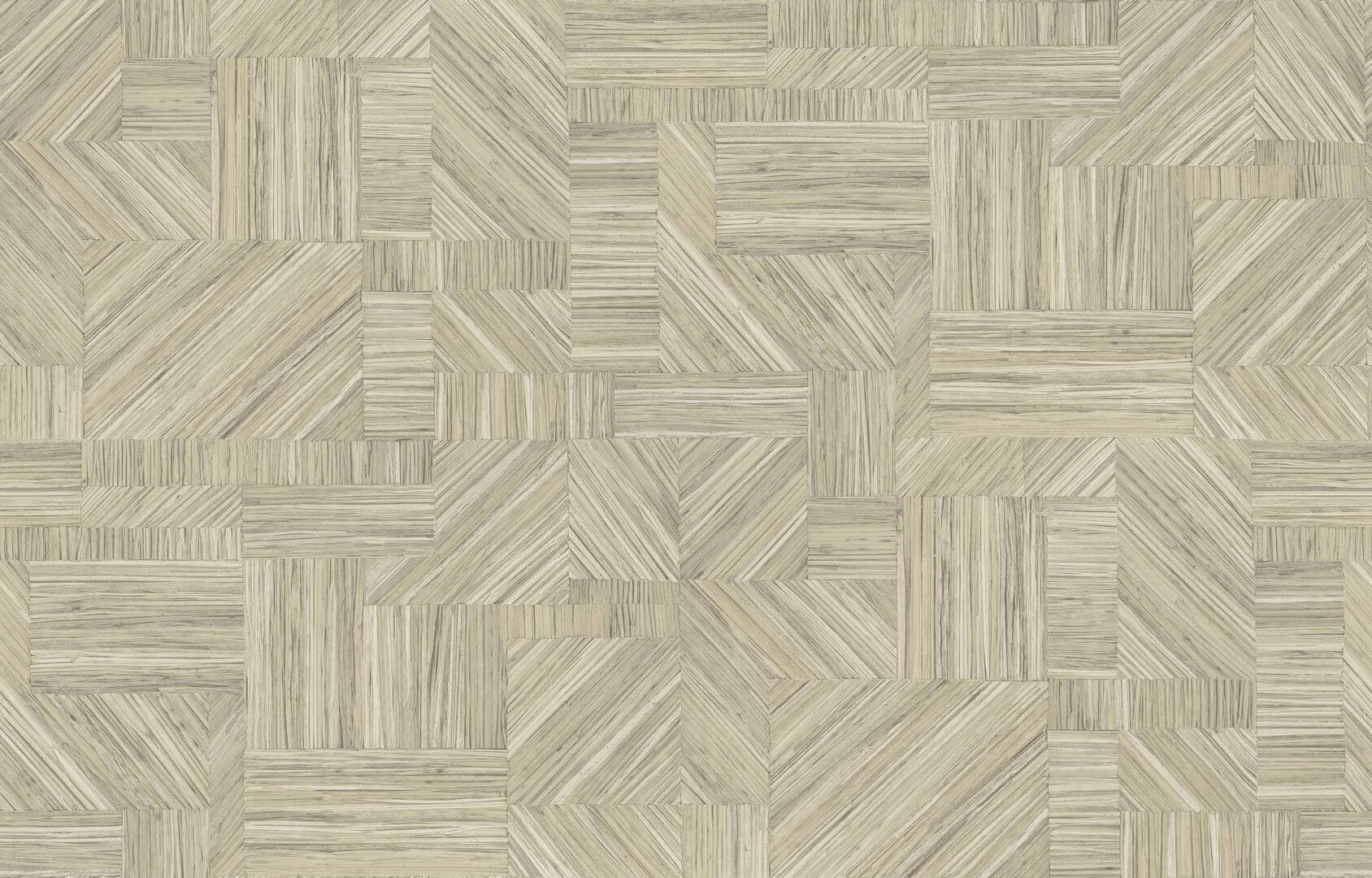 Tapeta geometryczna Casamance 76891630 Imbrication Nature Sur Mesure - 100 cm szer.