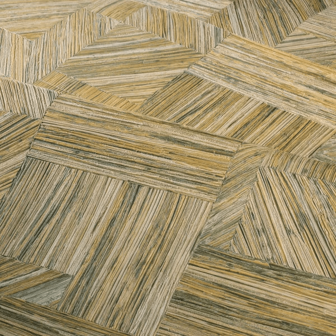 Tapeta geometryczna Casamance 76891936 Imbrication Nature Sur Mesure - 100 cm szer.