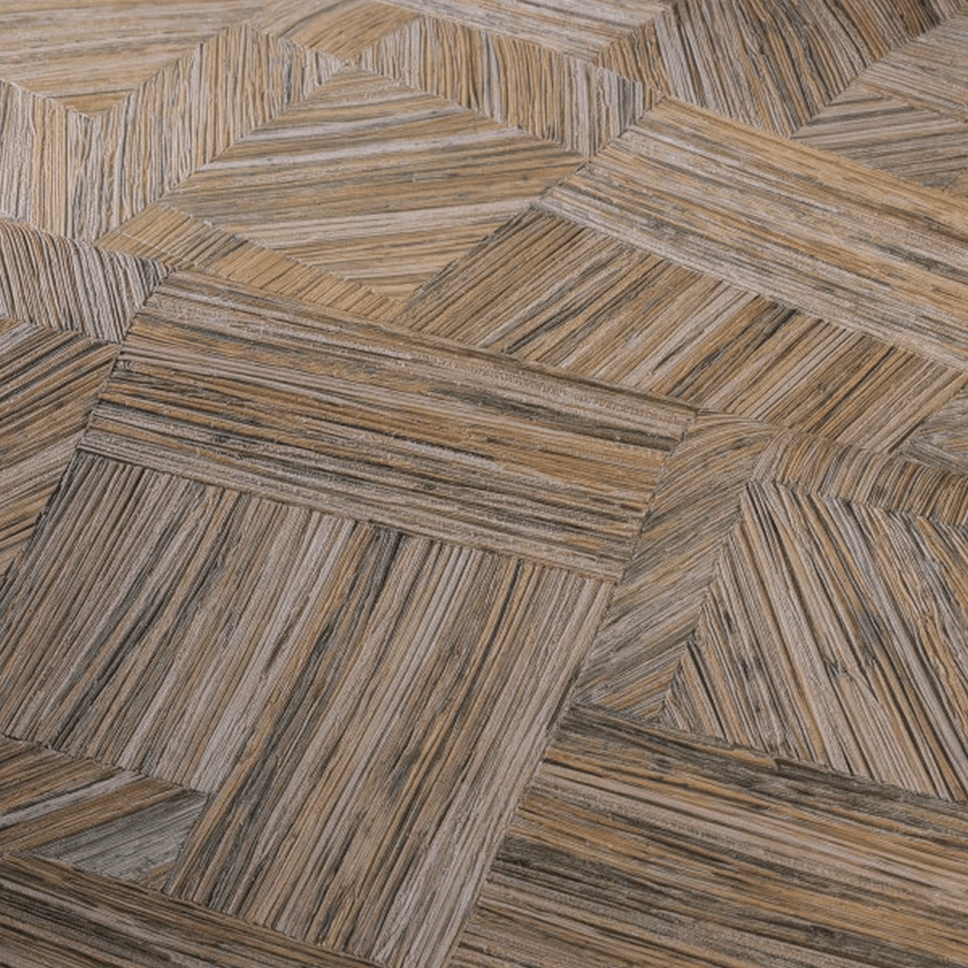 Tapeta geometryczna Casamance 76892038 Imbrication Nature Sur Mesure - 100 cm szer.
