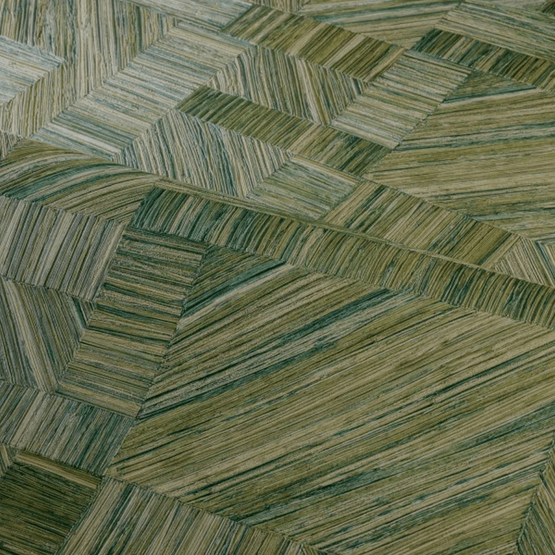 Tapeta geometryczna Casamance 76892140 Imbrication Nature Sur Mesure - 100 cm szer.