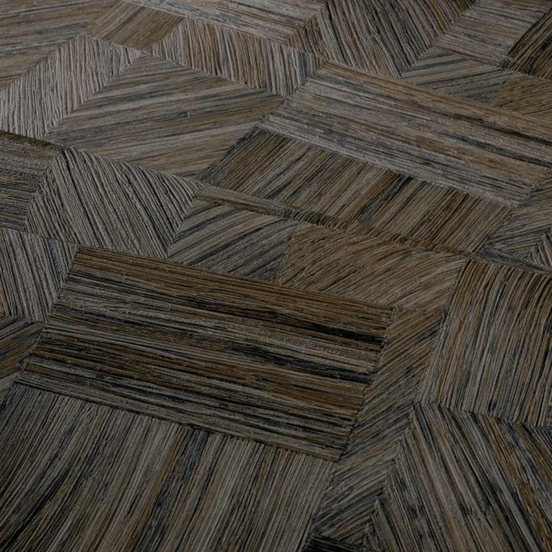 Tapeta geometryczna Casamance 76892344 Imbrication Nature Sur Mesure - 100 cm szer.