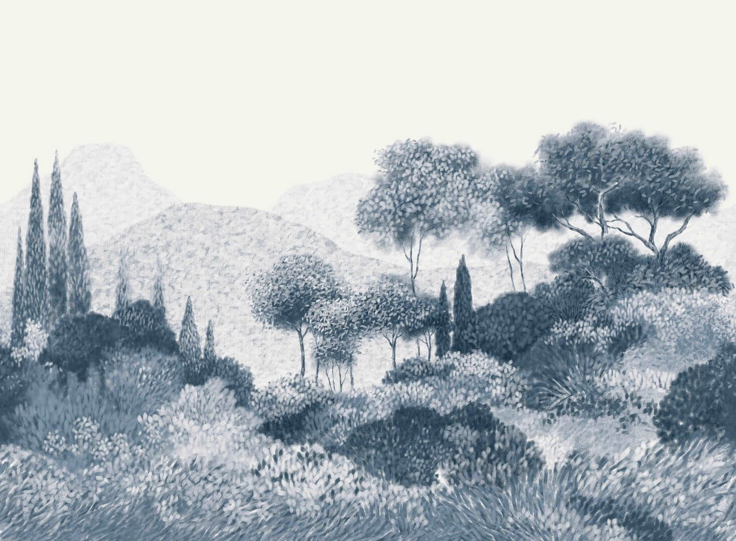 Mural krajobraz natury Casamance 76761426 Maquis Corse Panoramas 4