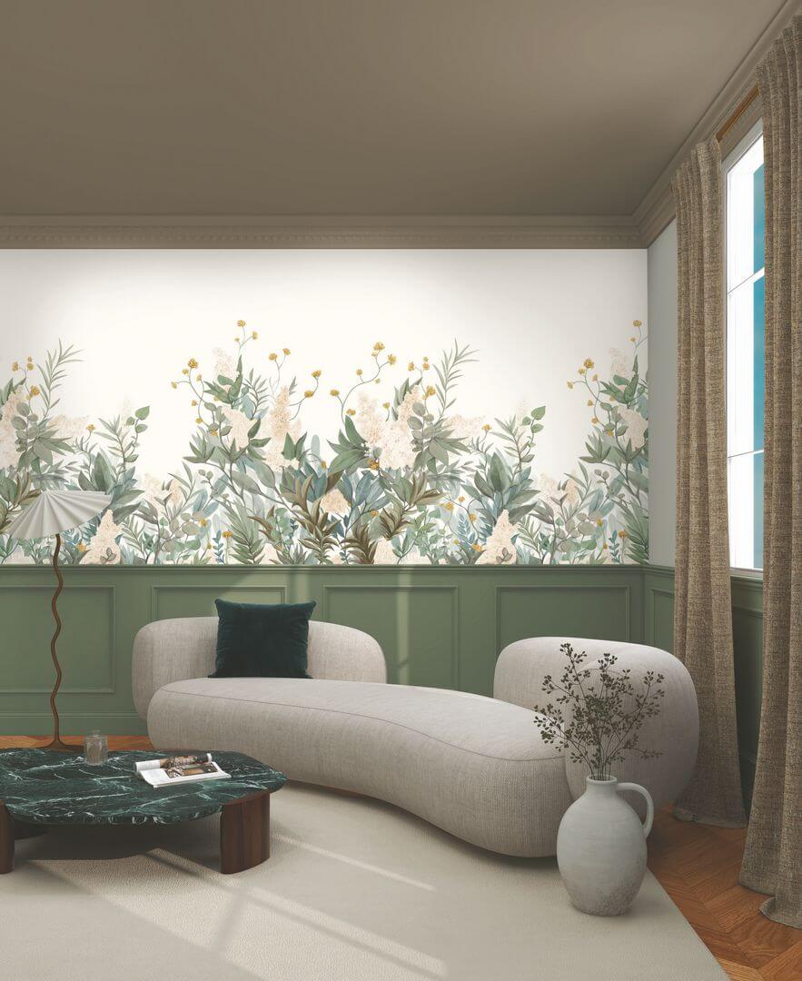 Mural roślinne pnącza Casamance 76802140 Wisteria Panoramas 4