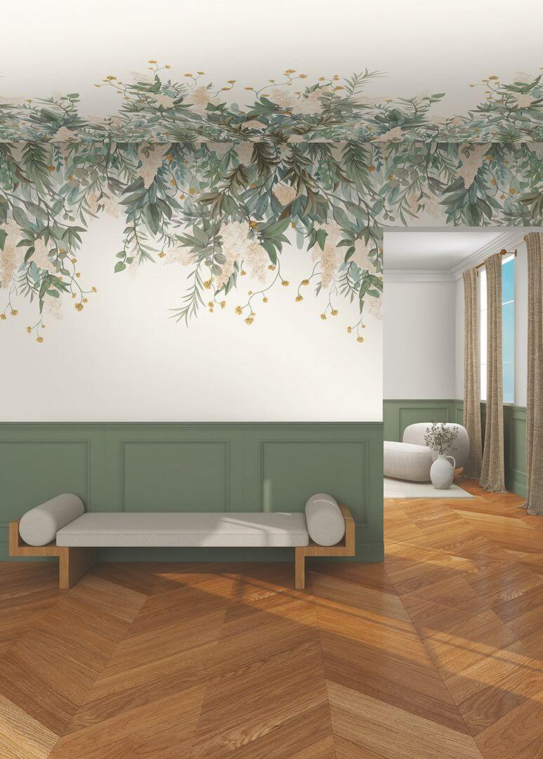 Mural roślinne pnącza Casamance 76802140 Wisteria Panoramas 4