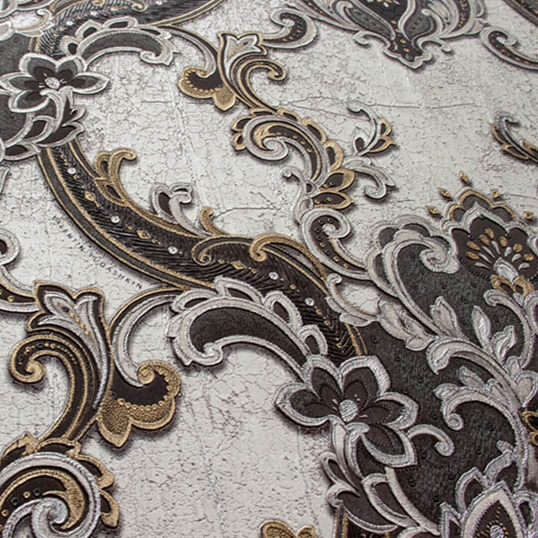 Tapeta ornamentowa Valentin Yudashkin 86061 Collection N.5 Gold Edition - 106 cm szer.