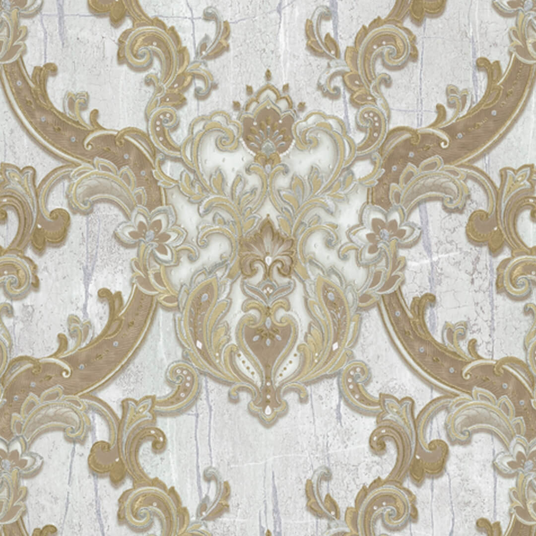 Tapeta ornamentowa Valentin Yudashkin 86062 Collection N.5 Gold Edition - 106 cm szer.
