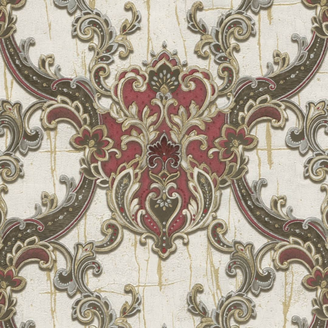 Tapeta ornamentowa Valentin Yudashkin 86063 Collection N.5 Gold Edition - 106 cm szer.