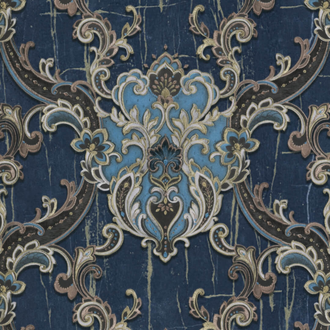 Tapeta ornamentowa Valentin Yudashkin 86065 Collection N.5 Gold Edition - 106 cm szer.