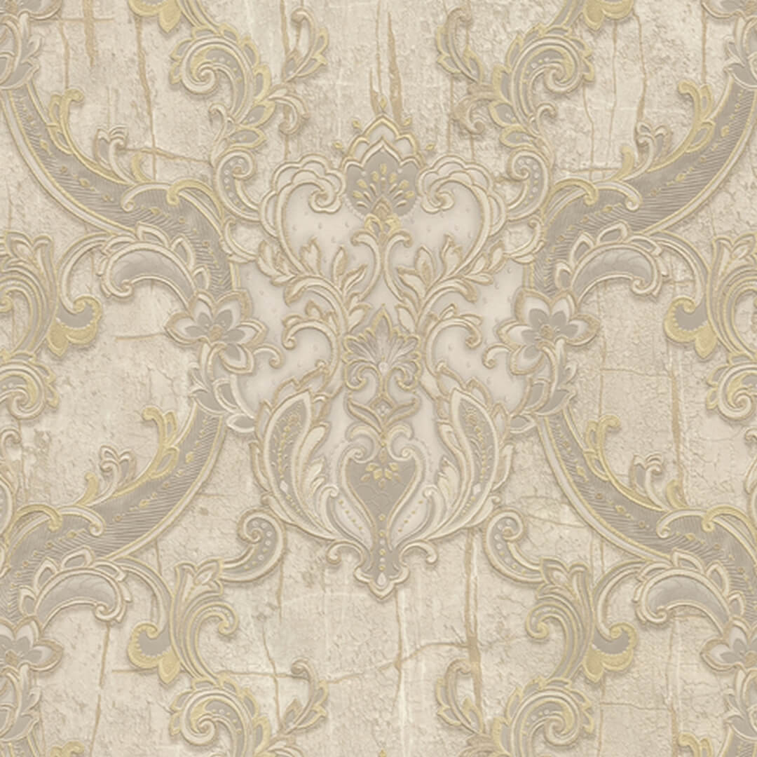 Tapeta ornamentowa Valentin Yudashkin 86067 Collection N.5 Gold Edition - 106 cm szer.