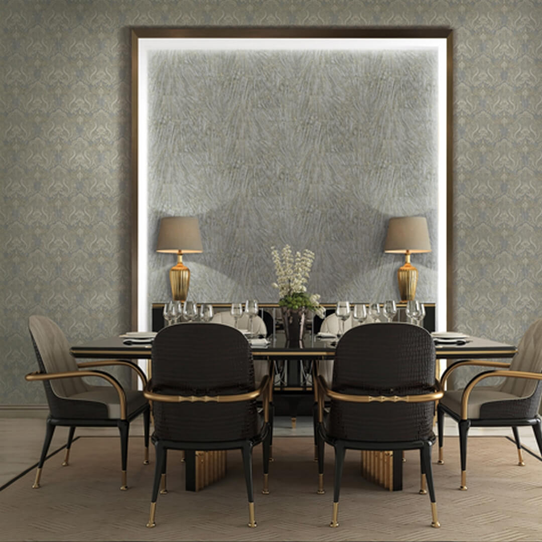 Tapeta ekskluzywna tekstura Valentin Yudashkin 86087 Collection N.5 Gold Edition - 106 cm szer.